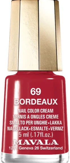 Mavala 5ml Nail Polish 69 Bordeaux kynsilakka