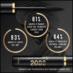 Max Factor 2000 Calorie ripsiväri 9 ml Black