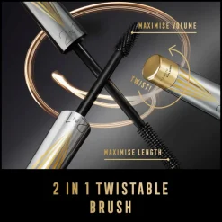 Max Factor Masterpiece 2in1 Mascara Black 7 ml ripsiväri