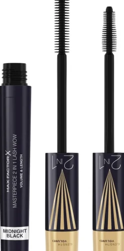 Max Factor Masterpiece 2in1 Mascara Midnight Black 7 ml ripsiväri