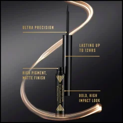 Max Factor Masterpiece Matte Liquid Eyeliner 1,7 ml Black, silmänrajaustussi