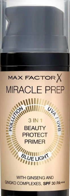 Max Factor Miracle Prep 3 IN 1 Beauty Protect Primer 30 ml meikinpohjustusvoide