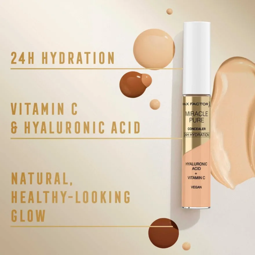 Max Factor Miracle Pure Concealer 01 peitevoide 7,8 ml