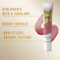 Max Factor Miracle Pure Cream Blush 01 Radiant Rose 15 ml poskipuna