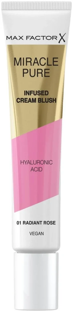 Max Factor Miracle Pure Cream Blush 01 Radiant Rose 15 ml poskipuna