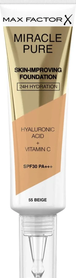 Max Factor Miracle Pure Foundation 55 Beige 30 ml