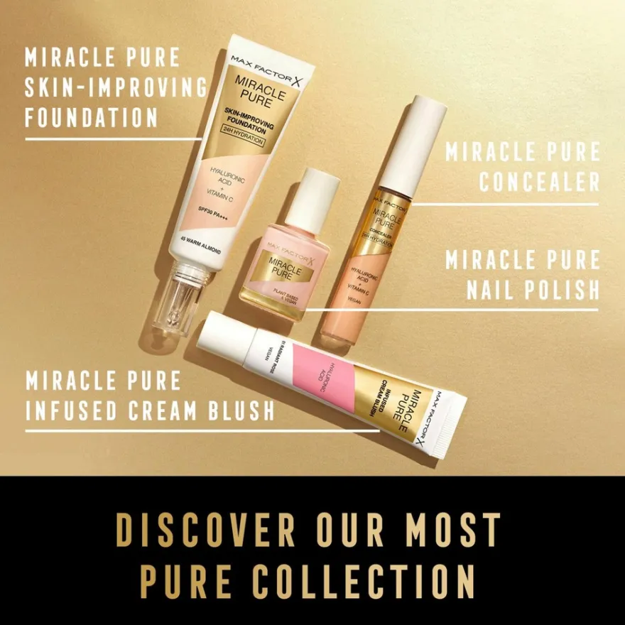 Max Factor Miracle Pure Foundation 40 Light Ivory 30 ml