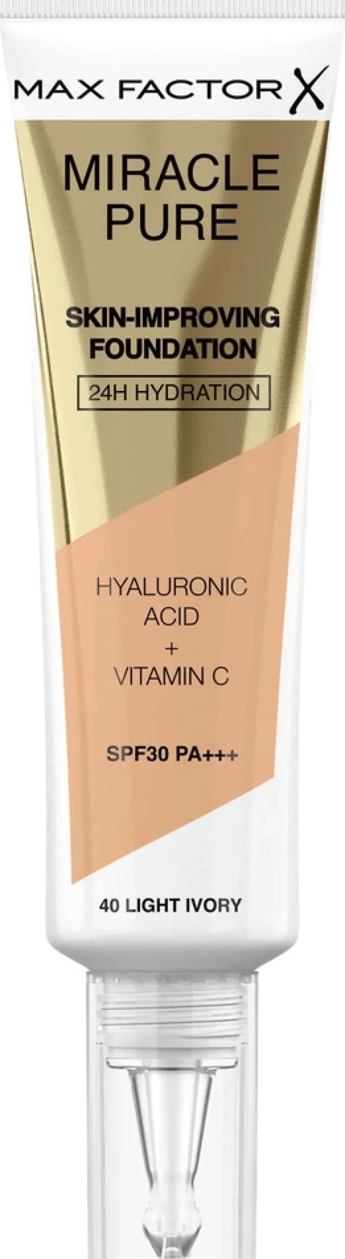 Max Factor Miracle Pure Foundation 40 Light Ivory 30 ml