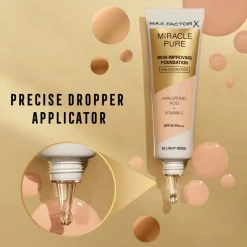 Max Factor Miracle Pure Foundation 40 Light Ivory 30 ml