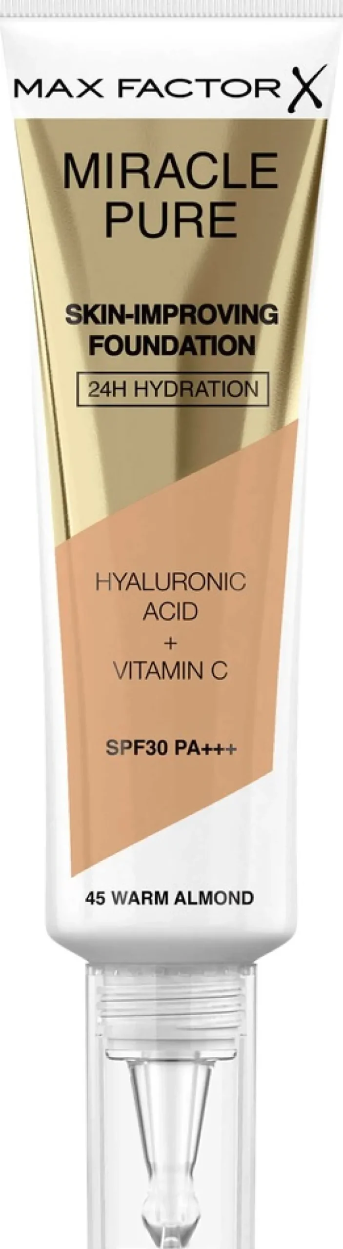 Max Factor Miracle Pure Foundation 30 ml 45 Warm Almond