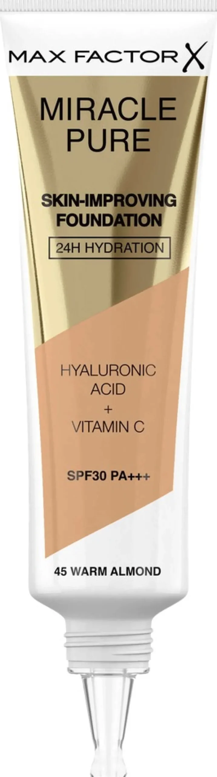 Max Factor Miracle Pure Foundation 30 ml 45 Warm Almond