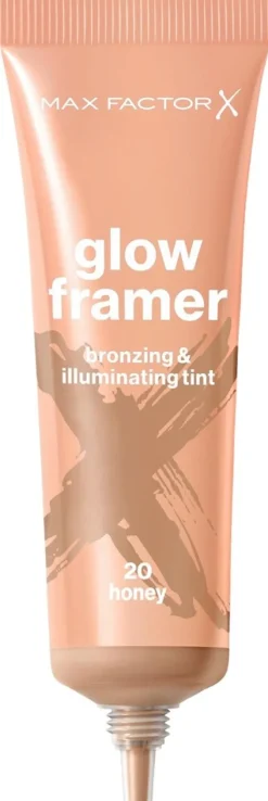 Max Factor Miracle Pure Glow Framer 20 Honey 30 ml, meikkivoide