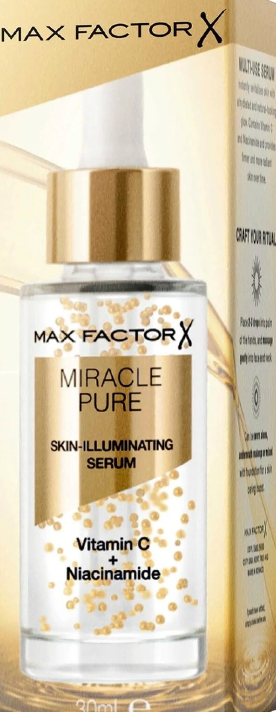 Max Factor Miracle Pure Serum 30 ml kasvoseerumi