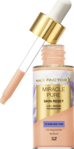 Max Factor Miracle Pure Serum Foundation 60-80 Light to Medium 30 ml