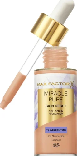 Max Factor Miracle Pure Serum Foundation 60-80 Light to Medium 30 ml