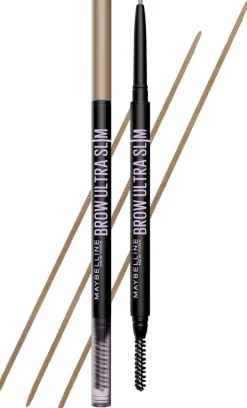 Maybelline New York Brow Ultra Slim 01 Blonde -kulmakynä 0,84g