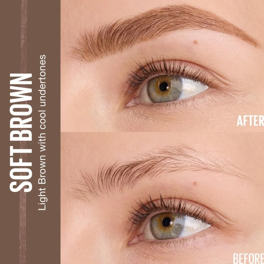 Maybelline New York Brow Ultra Slim 02 Soft Brown -kulmakynä 0,84g
