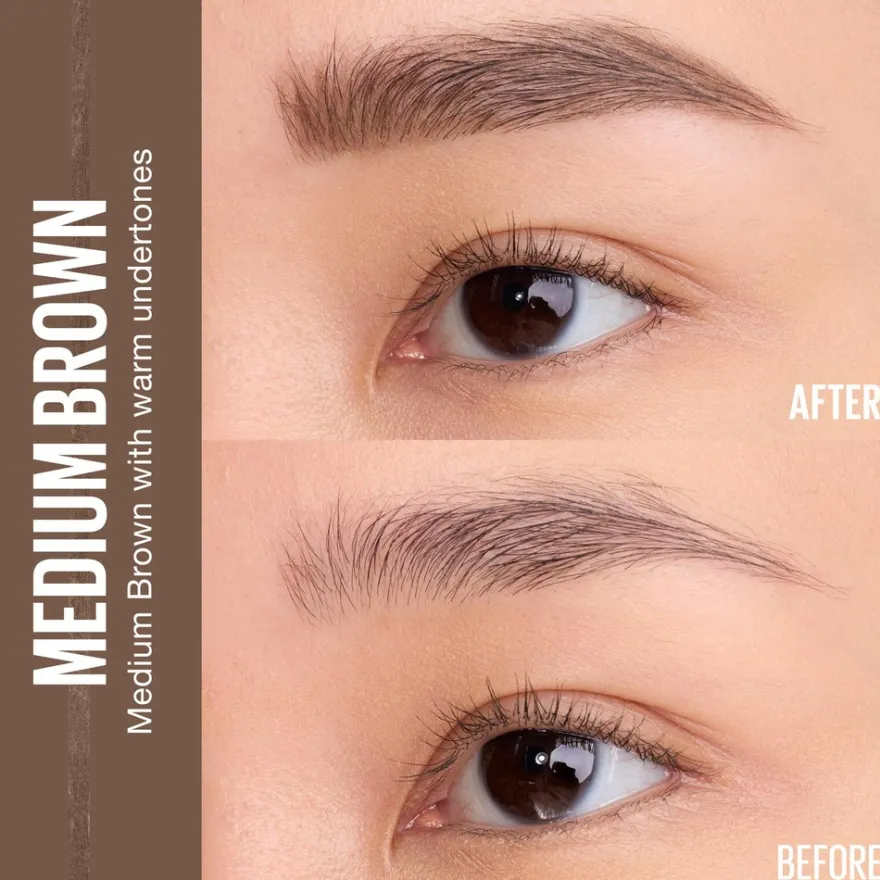 Maybelline New York Brow Ultra Slim 04 Medium brown -kulmakynä 0,84g
