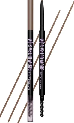 Maybelline New York Brow Ultra Slim 04 Medium brown -kulmakynä 0,84g
