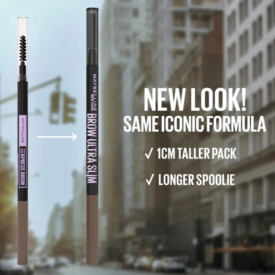 Maybelline New York Brow Ultra Slim 04 Medium brown -kulmakynä 0,84g