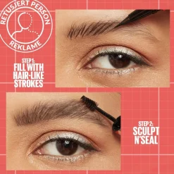 Maybelline New York Build-a-Brow Pen 255 Soft Brown kulmakynä