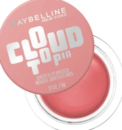Maybelline New York Cloudtopia 16H Huuli- & Poskimousse 8 Enchanted Mauve 5 g