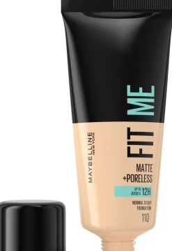 Maybelline New York Fit Me Matte & Poreless 110 Porcelain -meikkivoide 30ml