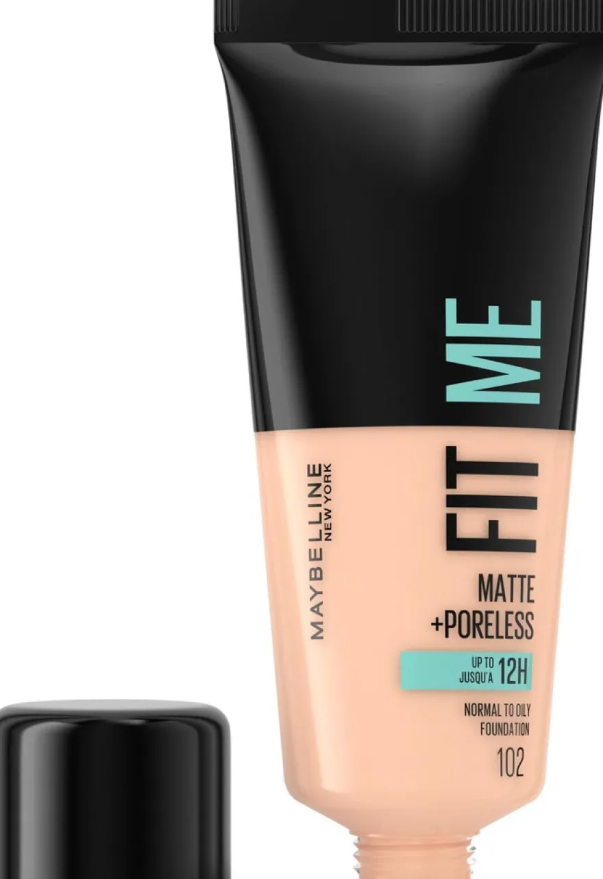 Maybelline New York Fit Me Matte+Poreless -meikkivoide 102 Fair Ivory 30ml