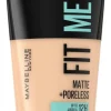 Maybelline New York Fit Me Matte & Poreless 105 Natural Ivory -meikkivoide 30ml