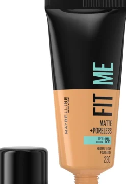 Maybelline New York Fit Me Matte+Poreless -meikkivoide 220 Natural Beige 30ml