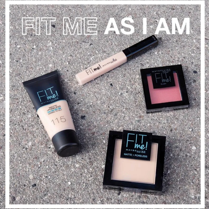 Maybelline New York Fit Me Matte+Poreless -meikkivoide 220 Natural Beige 30ml