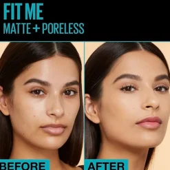 Maybelline New York Fit Me Matte+Poreless -meikkivoide 220 Natural Beige 30ml