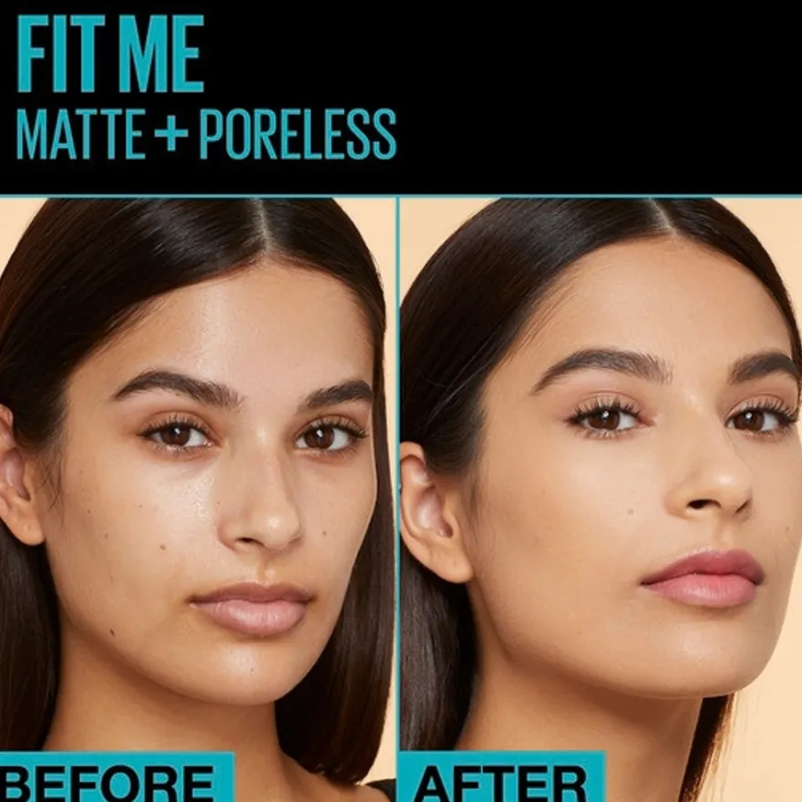 Maybelline New York Fit Me Matte + Poreless 101 True Ivory -meikkivoide 30ml