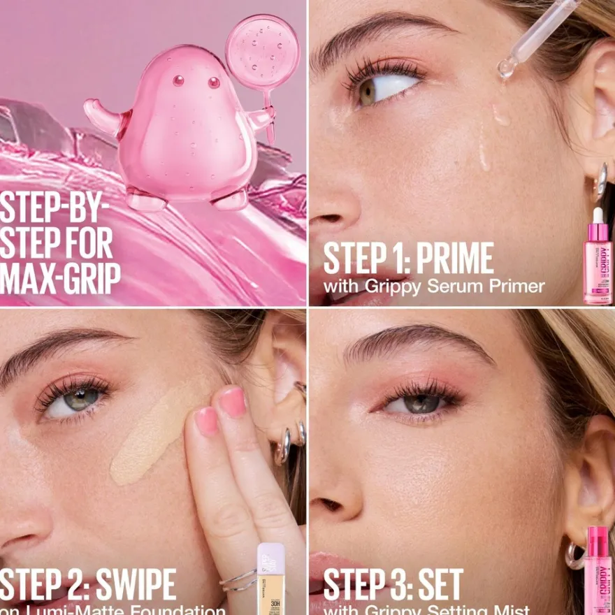 Maybelline New York Grippy Meikinkiinnityssuihke 100 ml