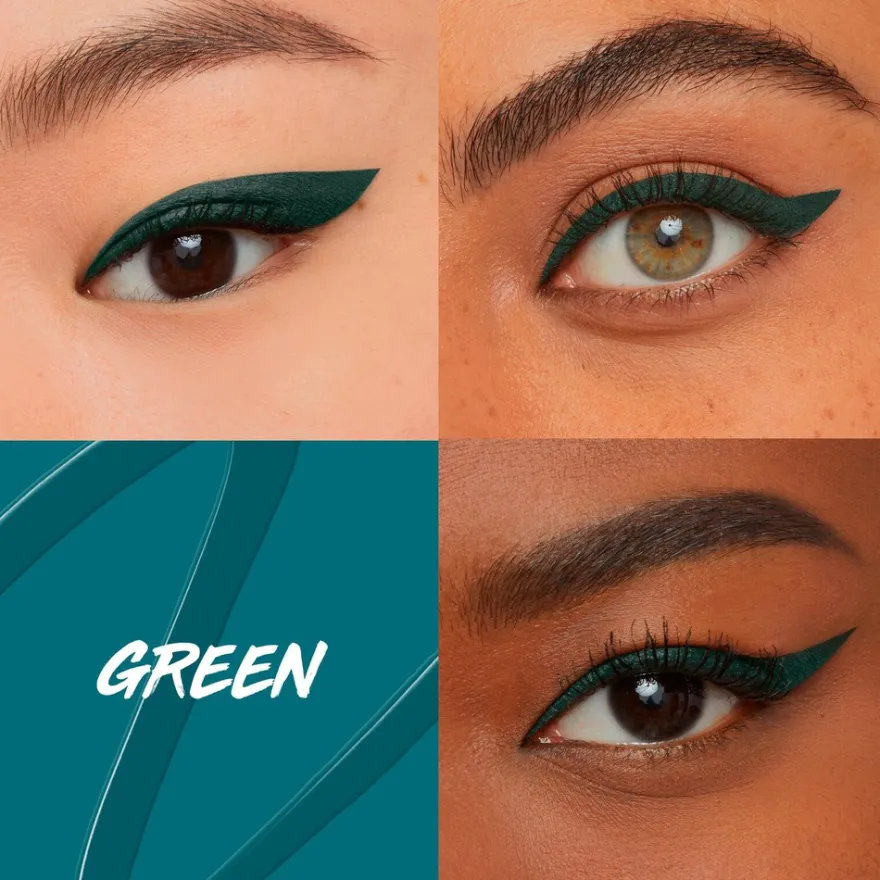 Maybelline New York Hyper Precise Liquid Liner 730 Green- nestemäinen silmänrajauskynä 1ml