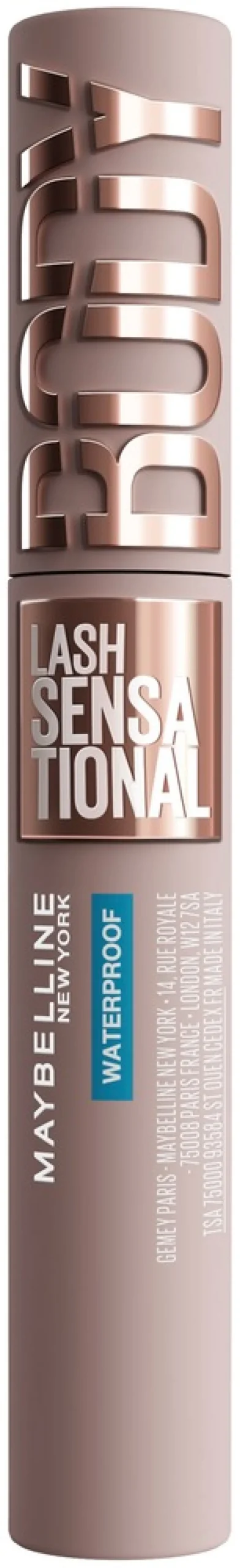 Maybelline New York Lash Sensational Body Vedenkestävä Maskara Very Black 9,7 ml