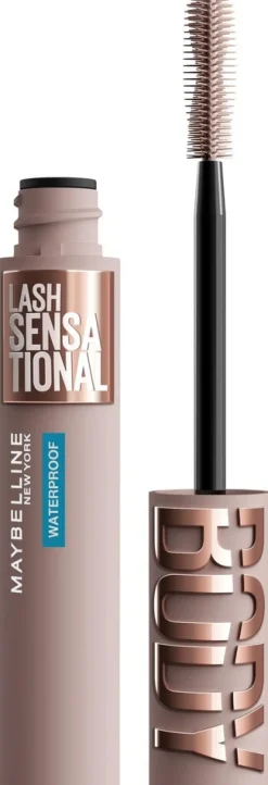 Maybelline New York Lash Sensational Body Vedenkestävä Maskara Very Black 9,7 ml