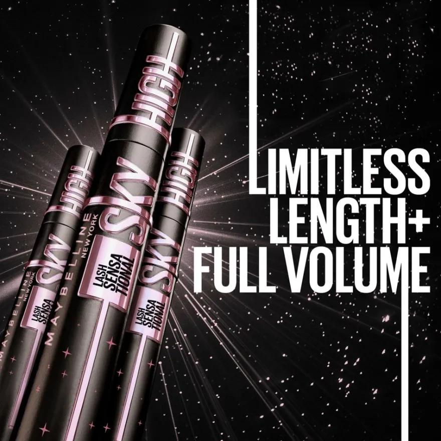 Maybelline New York Lash Sensational Sky High Cosmic Black maskara 7,2 ml