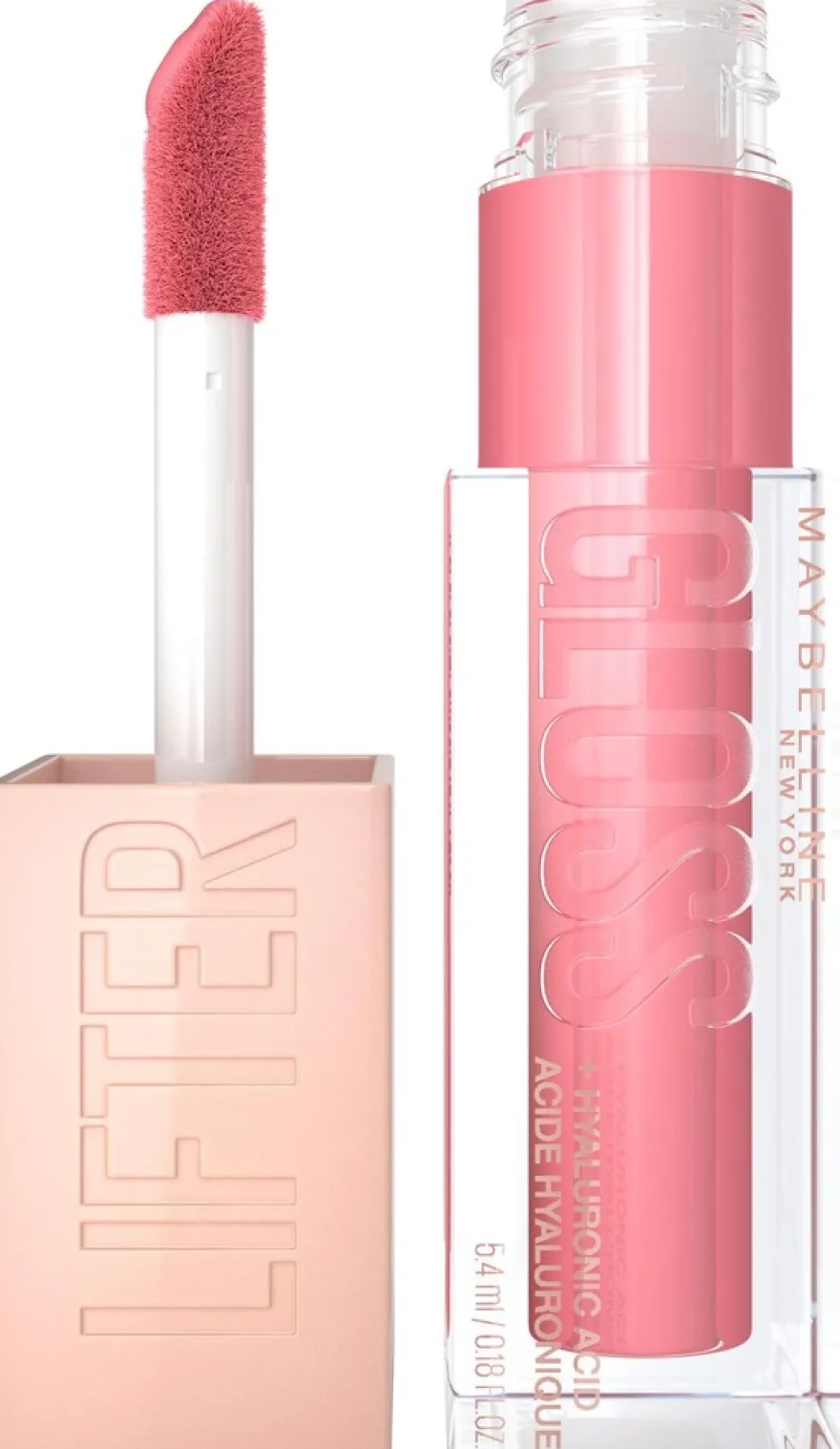 Maybelline New York Lifter Gloss 24 Bubble Gum huulikiilto 5,4 ml