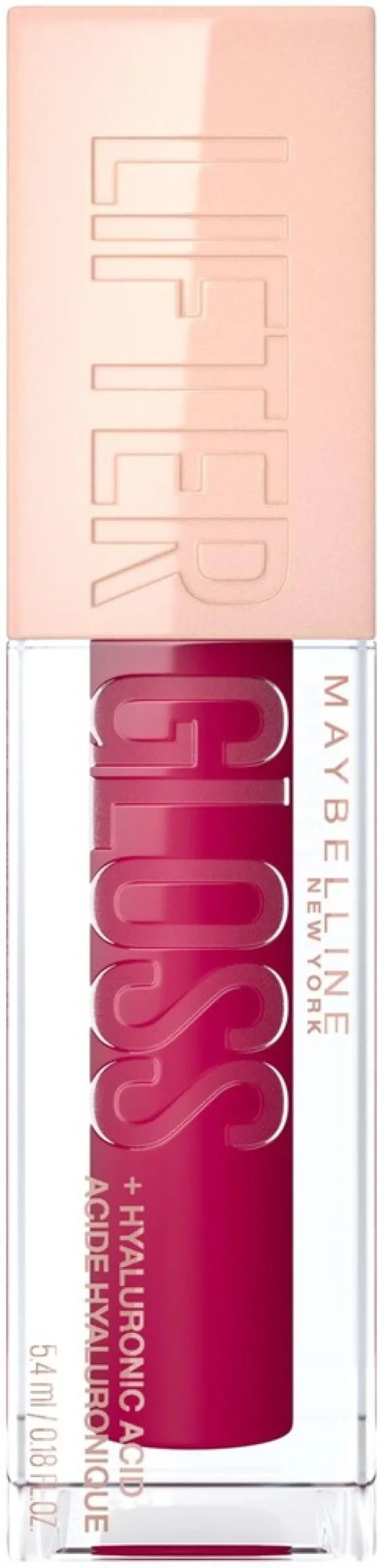 Maybelline New York Lifter Gloss 24 Bubble Gum huulikiilto 5,4 ml