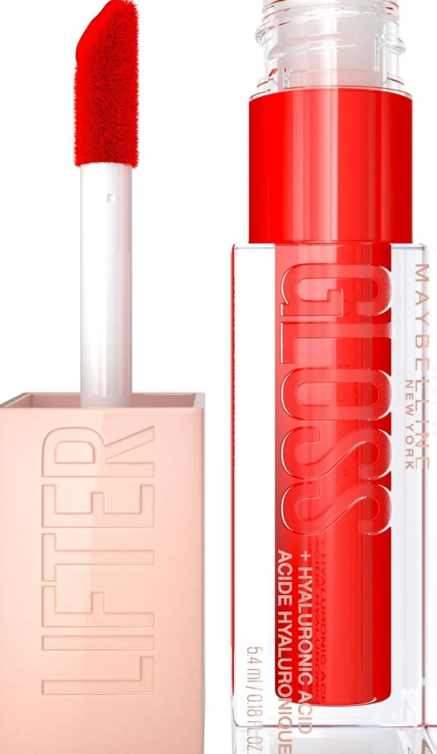 Maybelline New York Lifter Gloss 24 Bubble Gum huulikiilto 5,4 ml