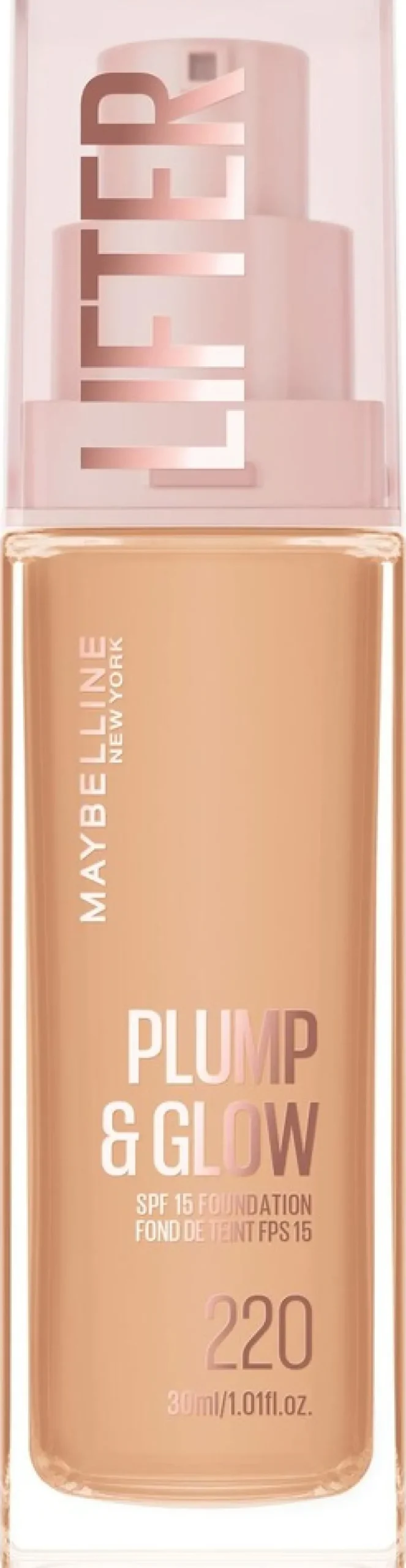 Maybelline New York Lifter Plump & Glow Meikkivoide 110 30 ml