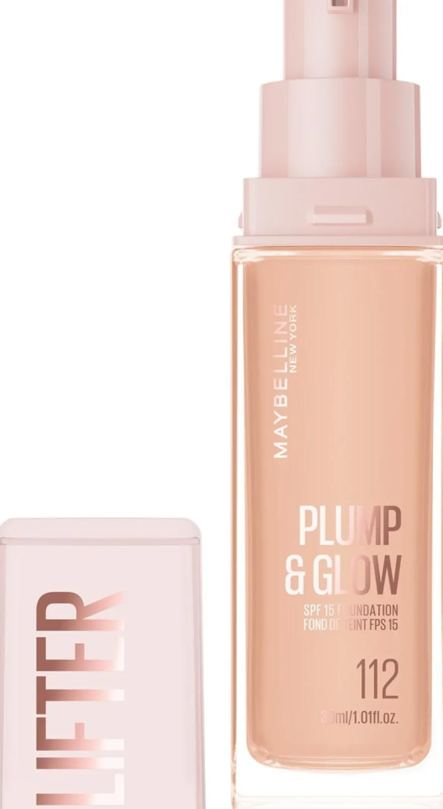 Maybelline New York Lifter Plump & Glow Meikkivoide 110 30 ml