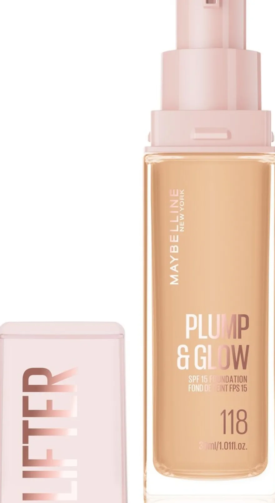 Maybelline New York Lifter Plump & Glow Meikkivoide 110 30 ml