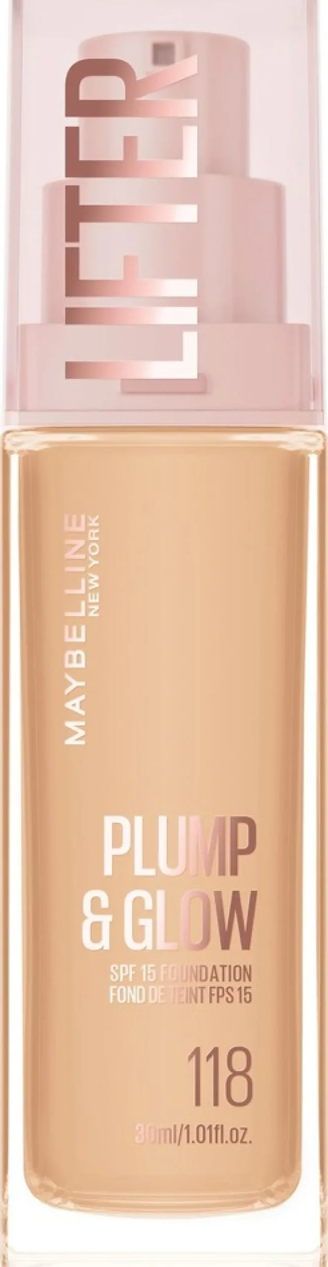 Maybelline New York Lifter Plump & Glow Meikkivoide 110 30 ml