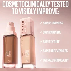 Maybelline New York Lifter Plump & Glow Meikkivoide 110 30 ml