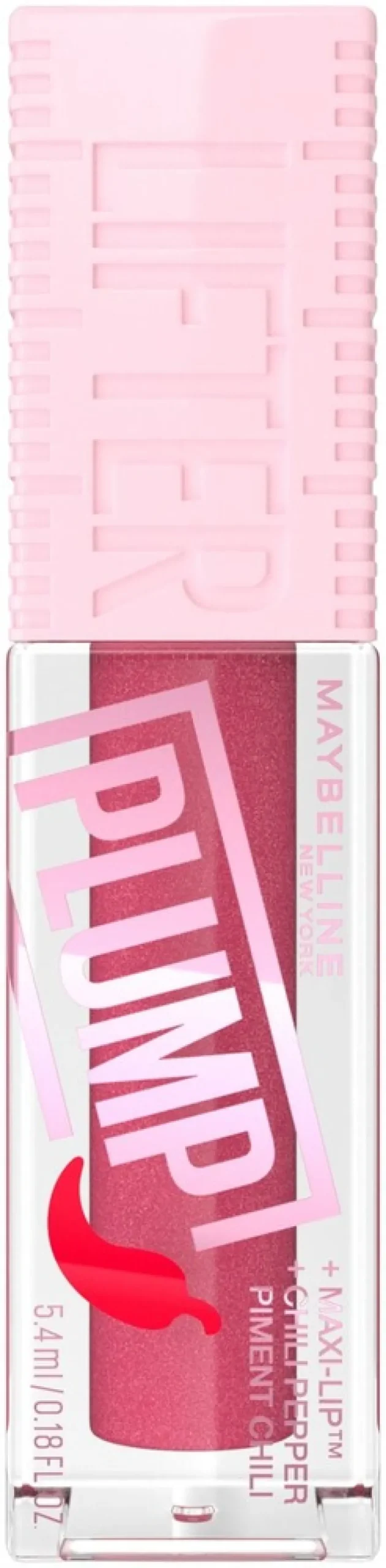 Maybelline New York Lifter Plump 001 Blush Blaze huulikiilto 5,4ml