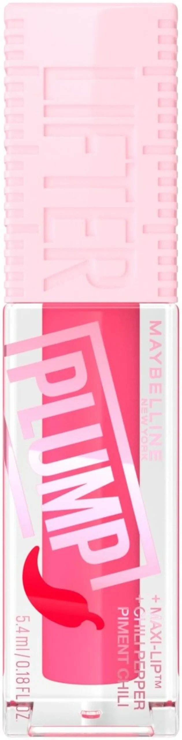 Maybelline New York Lifter Plump 001 Blush Blaze huulikiilto 5,4ml