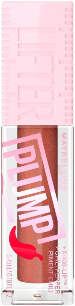 Maybelline New York Lifter Plump 001 Blush Blaze huulikiilto 5,4ml