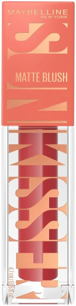 Maybelline New York Sunkisser Matte Nestemäinen Poskipuna 38 Pink Ripple 5,4 ml